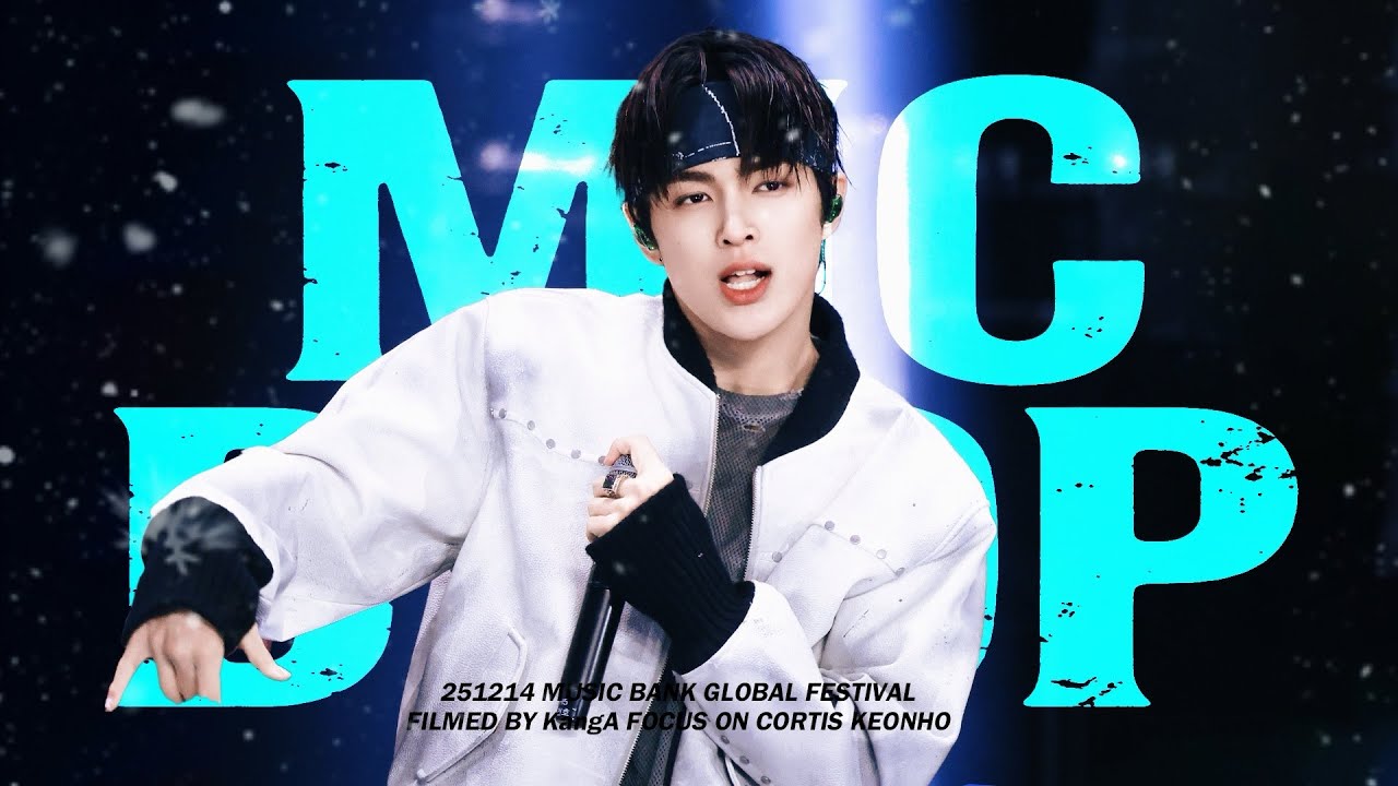 [4K] 20251214 MIC Drop - CORTIS KEONHO FOCUS CAM 