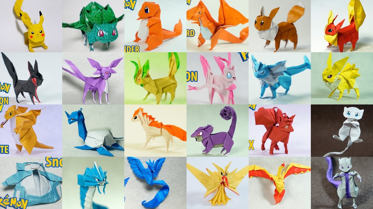 Top Paper Pokemon - Origami Pokemon (Henry Pham)