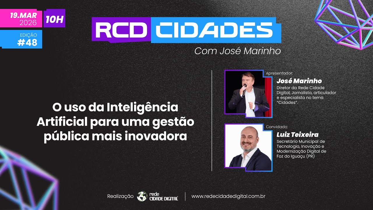 RCD Cidades - O uso da Inteligência Artificial para uma gestão pública mais inovadora