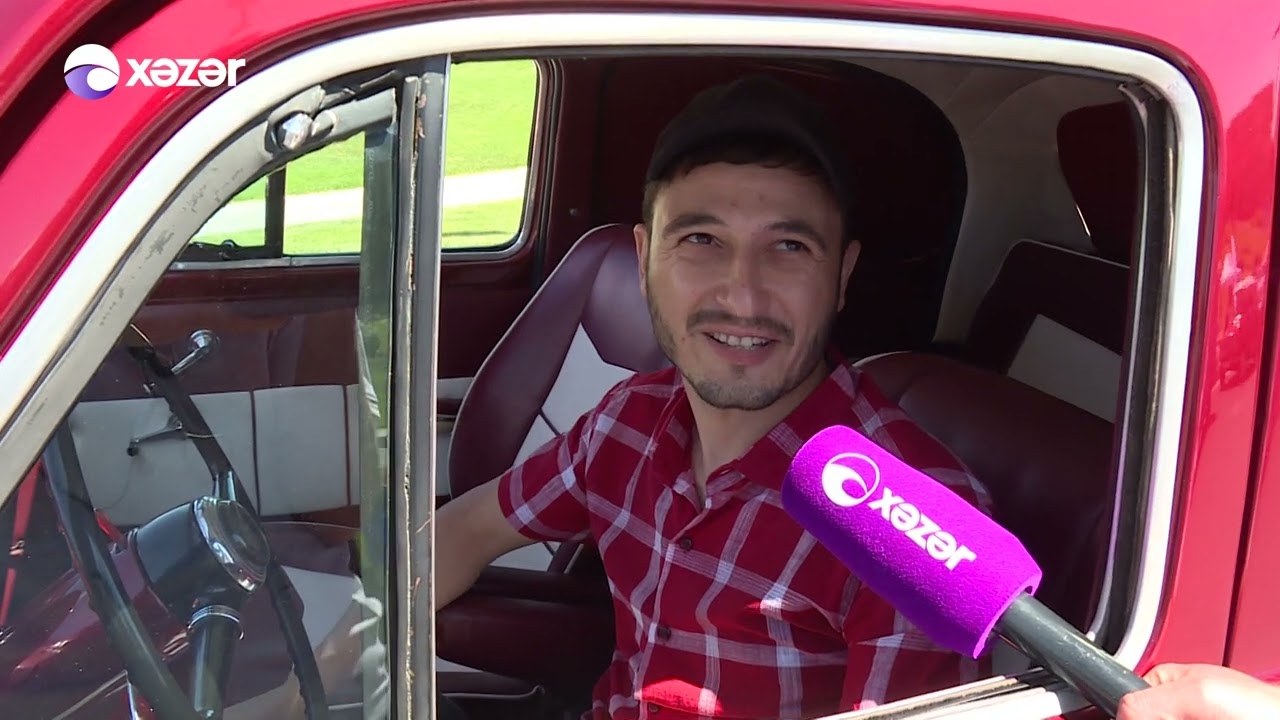 Paytaxtın mərkəzi küçələrini klassik avtomobillər bəzəyib