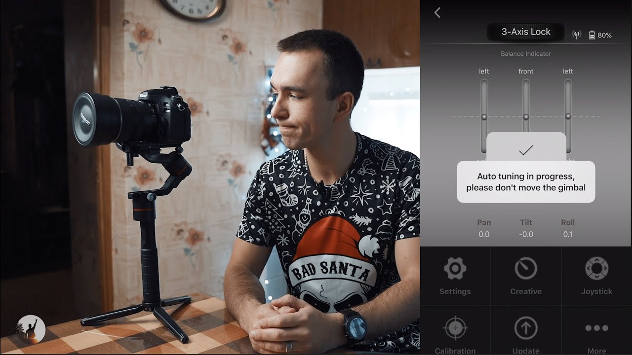 Accsoon A1 Plus. Тонкая настройка через приложение.