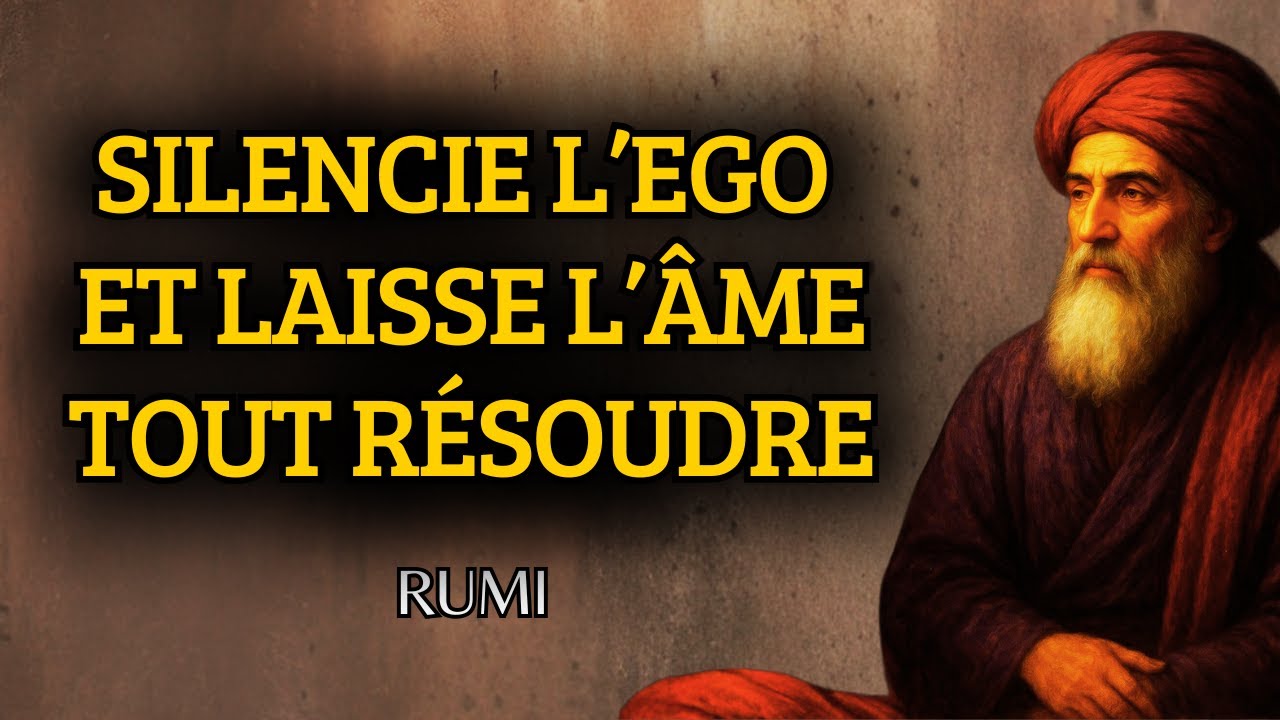Quand Tu Fais Taire l’Ego, Ton Âme Résout Toute Situation Toute Seule | Rumi