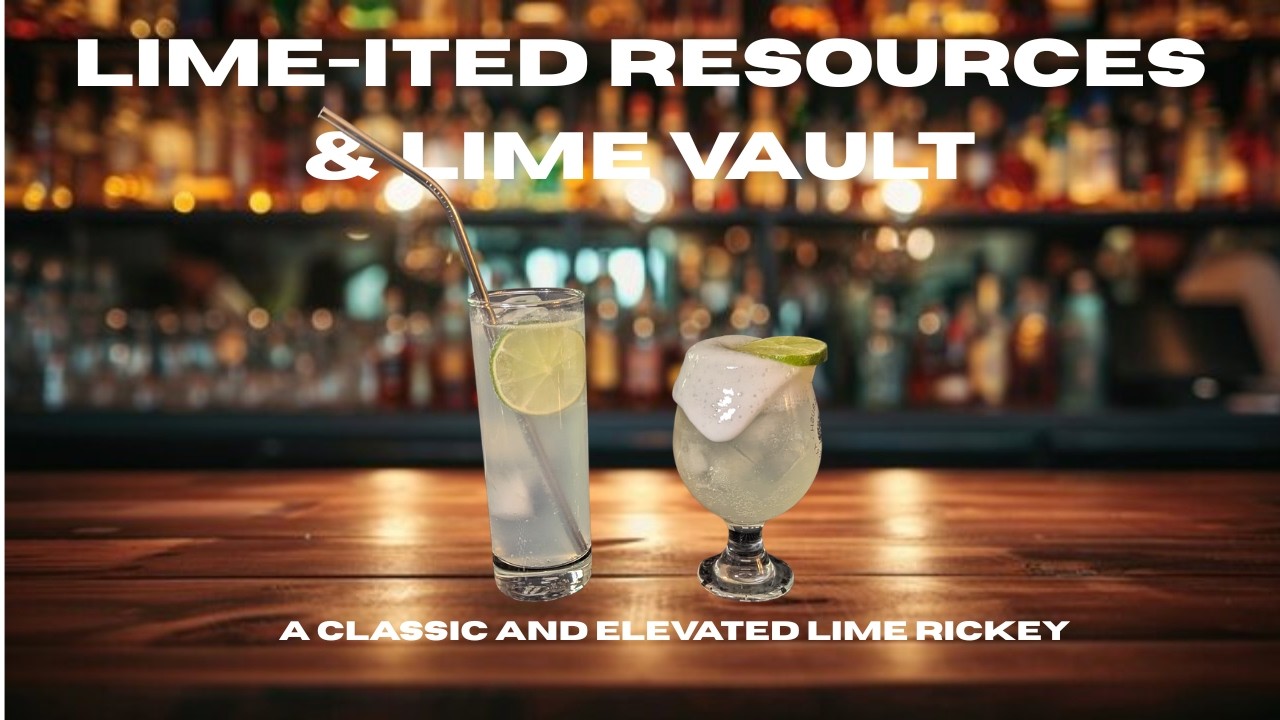 Magic Cocktail - so LIMEY, we're making TWO! | Lime Vault & Lime-Ited Resources