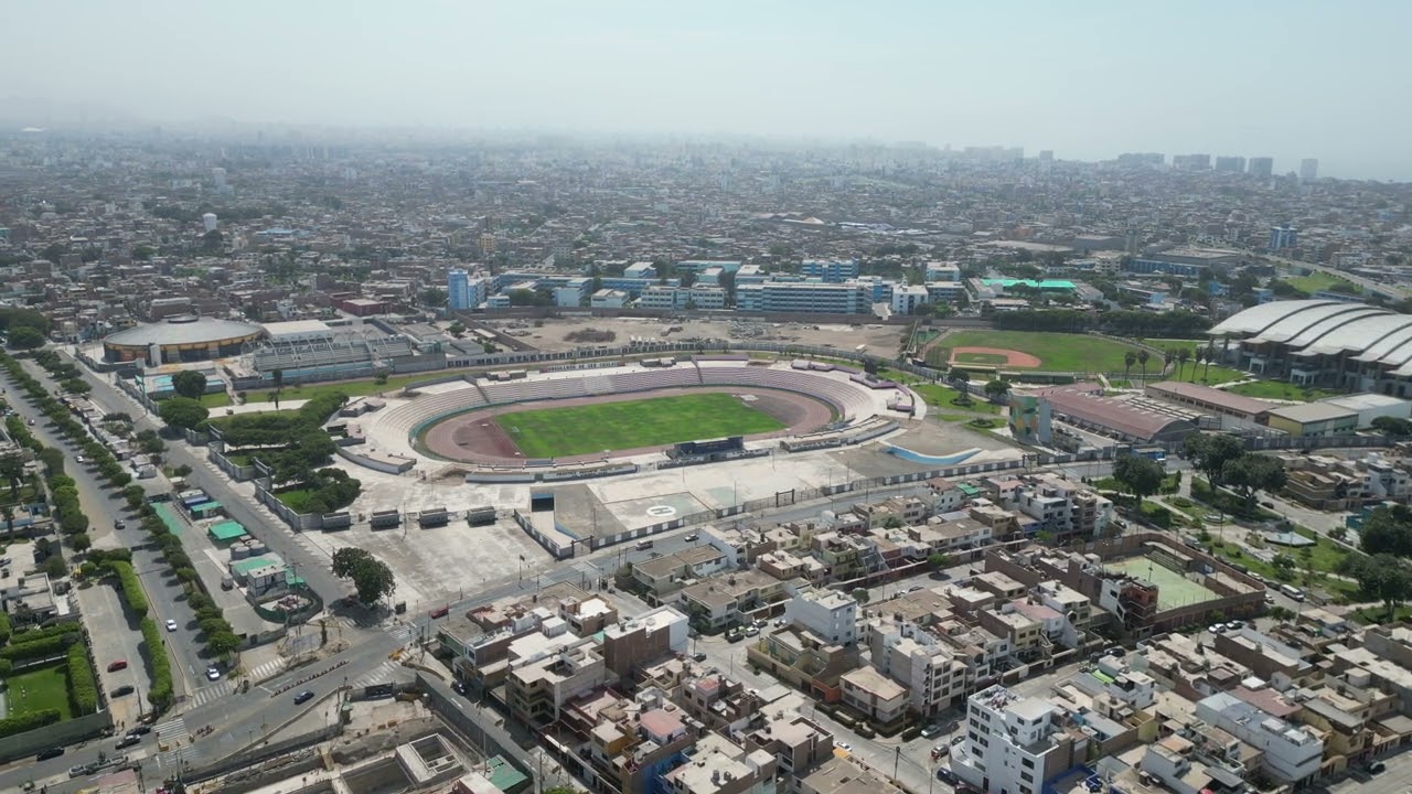 Vista aérea Estadio Miguel Grau del Callao 02.01.2023