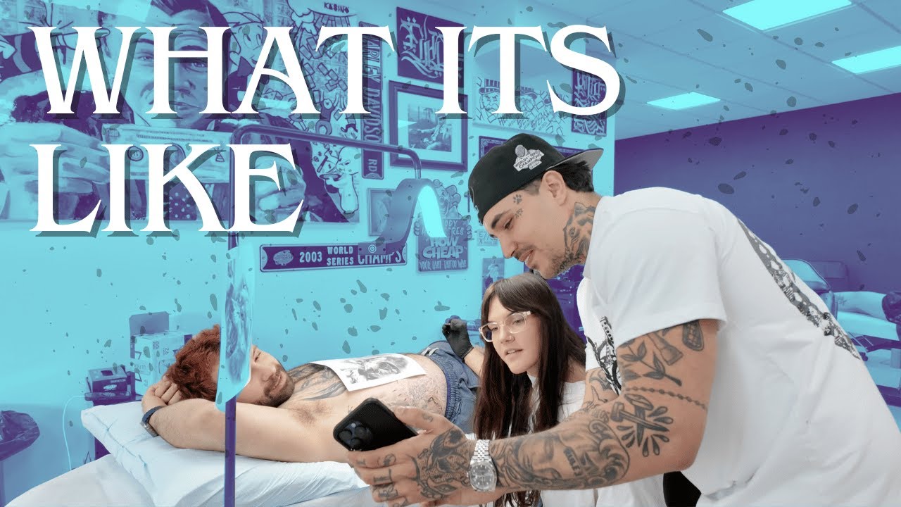 WHAT ITS LIKE TO BE A TATTOO ARTIST !!!