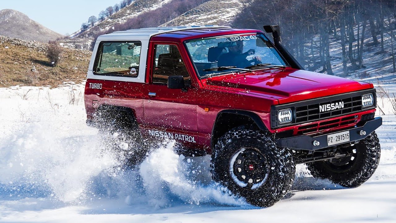 ⚠️ Nissan Patrol 3.3 Turbo Diesel k160 [EXTREME OFF ROAD] on the ❄snow❄Cooper Stt pro 37