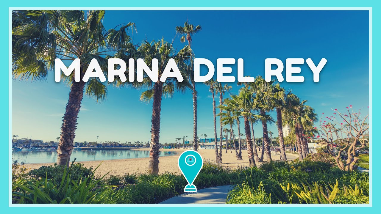 Driving in Marina Del Rey - Los Angeles