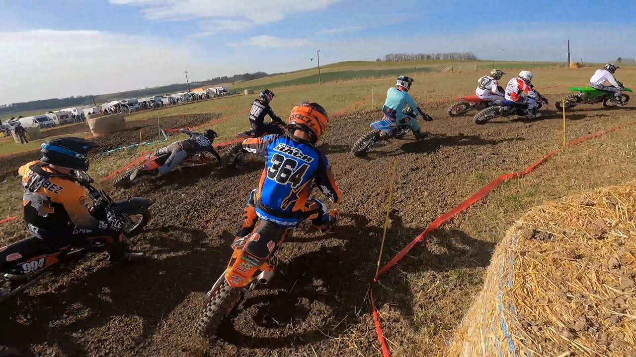 LA BAGARRE en 250/450cc 🏁⚔️// VICTOIRE 250yz 🥇// Course motocross 2025