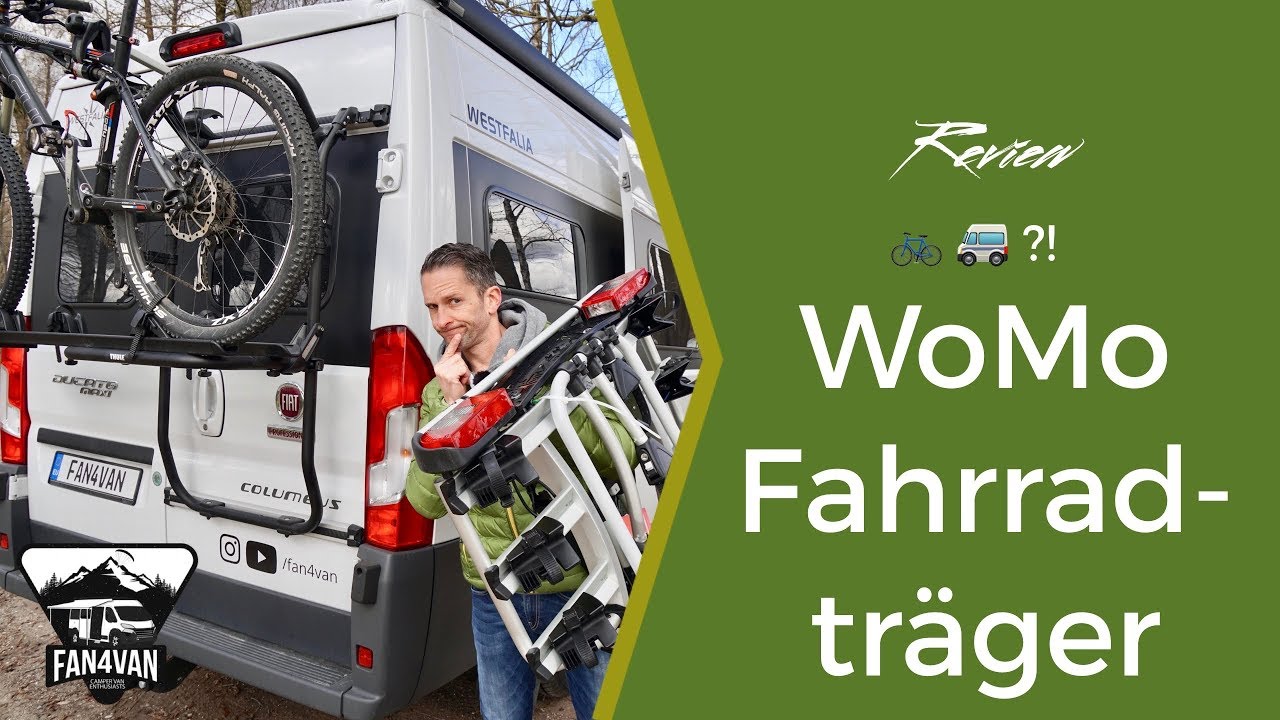 Wohnmobil Fahrradträger - welcher passt zu meinem Kastenwagen?