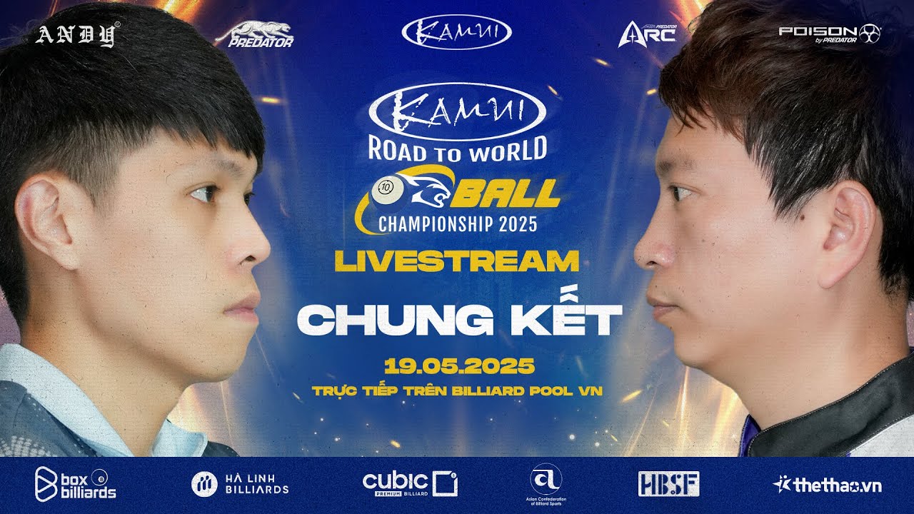 TRỰC TIẾP | CHUNG KẾT | D QUỐC HOÀNG VS H CHIA CHEN | KAMUI ROAD TO WORLD 10-BALL CHAMPIONSHIP 2025
