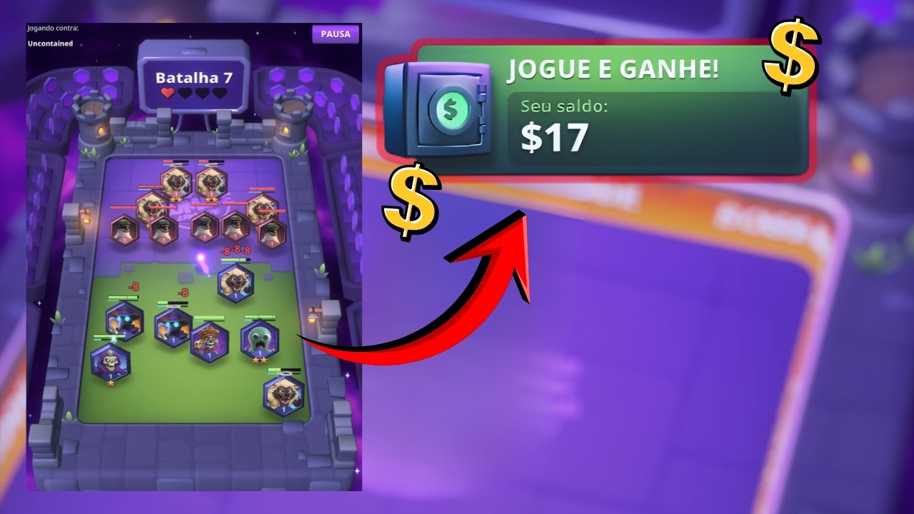 COMO GANHAR D&Oacute;LARES COM ESTE JOGO PLAY TO EARN - Rumble Arcade da Ronin