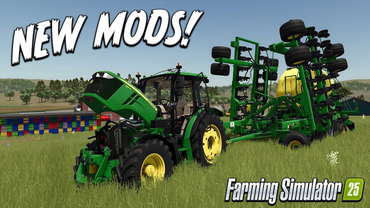 NOTHING RUNS LIKE A DEERE?! 10 NEW MODS (REVIEW)?!! FARMING SIMULATOR 25