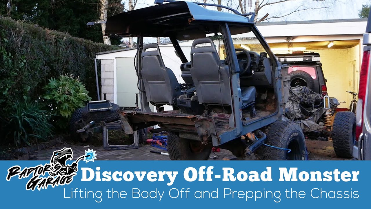 Body Chop Discovery 1 - Extreme Off-Roader Pt3 - Raptor's Garage | The Archives