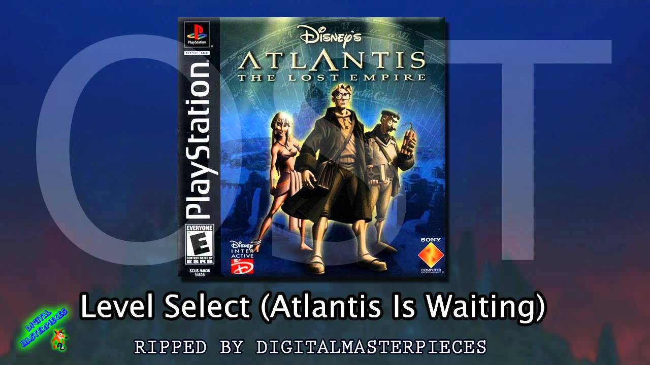 Disney's Atlantis: The Lost Empire (PS1) Soundtrack - Level Select / Atlantis Is Waiting (Gamerip)
