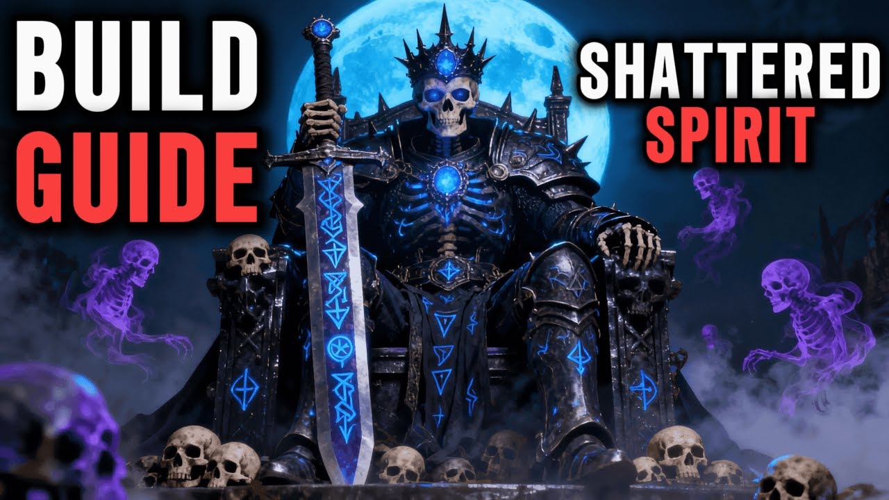 Руководство по сборке S10 INFINITE SHATTERED SPIRIT | Diablo 4, сезон 10, лучшая сборка Некромант...