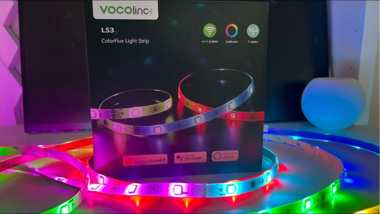 HomeKit LED p&aacute;sek LS3 od VOCOlinc [4K]
