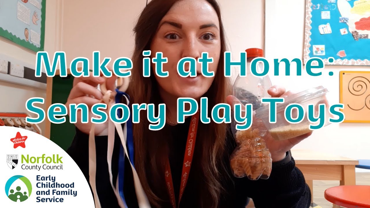 Sensory Play - Make it at Home with the Early Childhood and Family Service