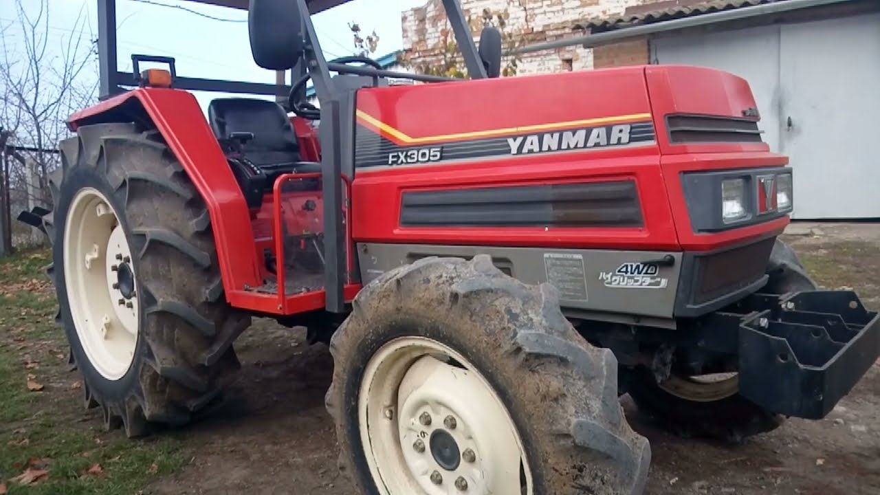 Yanmar FX 305  огляд мінітрактора