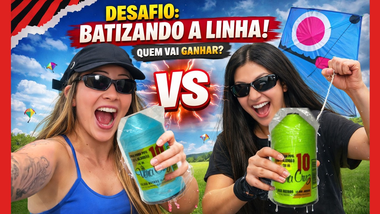 QUEM DESCARREGAR TODA LINHA DO TUBO VERA CRUZ, VENCE! Minha Irmã Pela Primeira Vez Batizou a Linha!