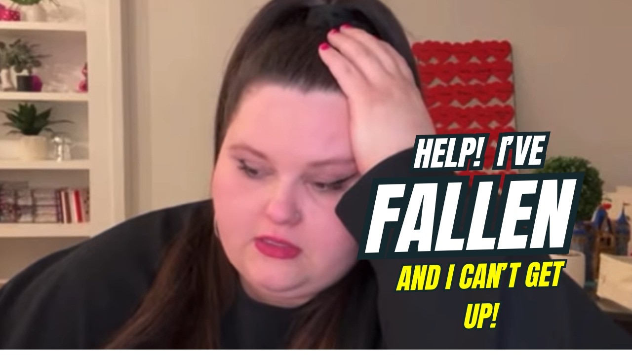 Amber FELL in the SHOWER!!!???