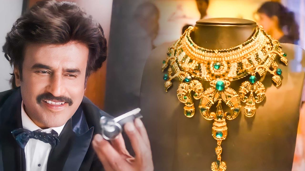 रजनीकांत की चोरी की मास्टरप्लान - LINGAA Movie Scene