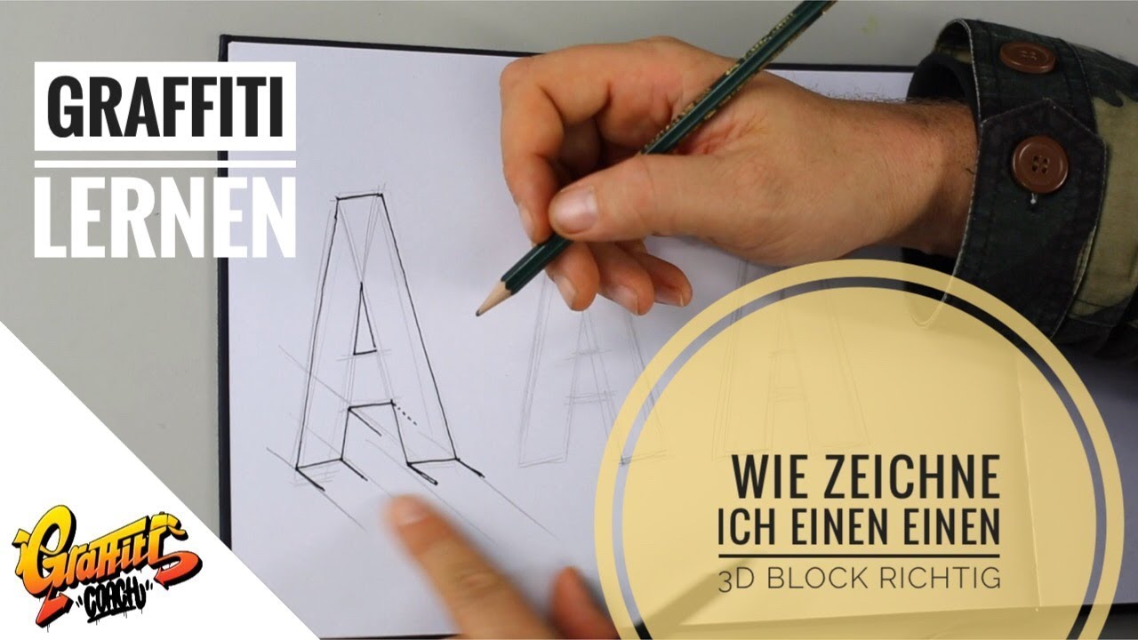 Graffiti - 3D Block richtig Zeichnen? - Graffiti Coach