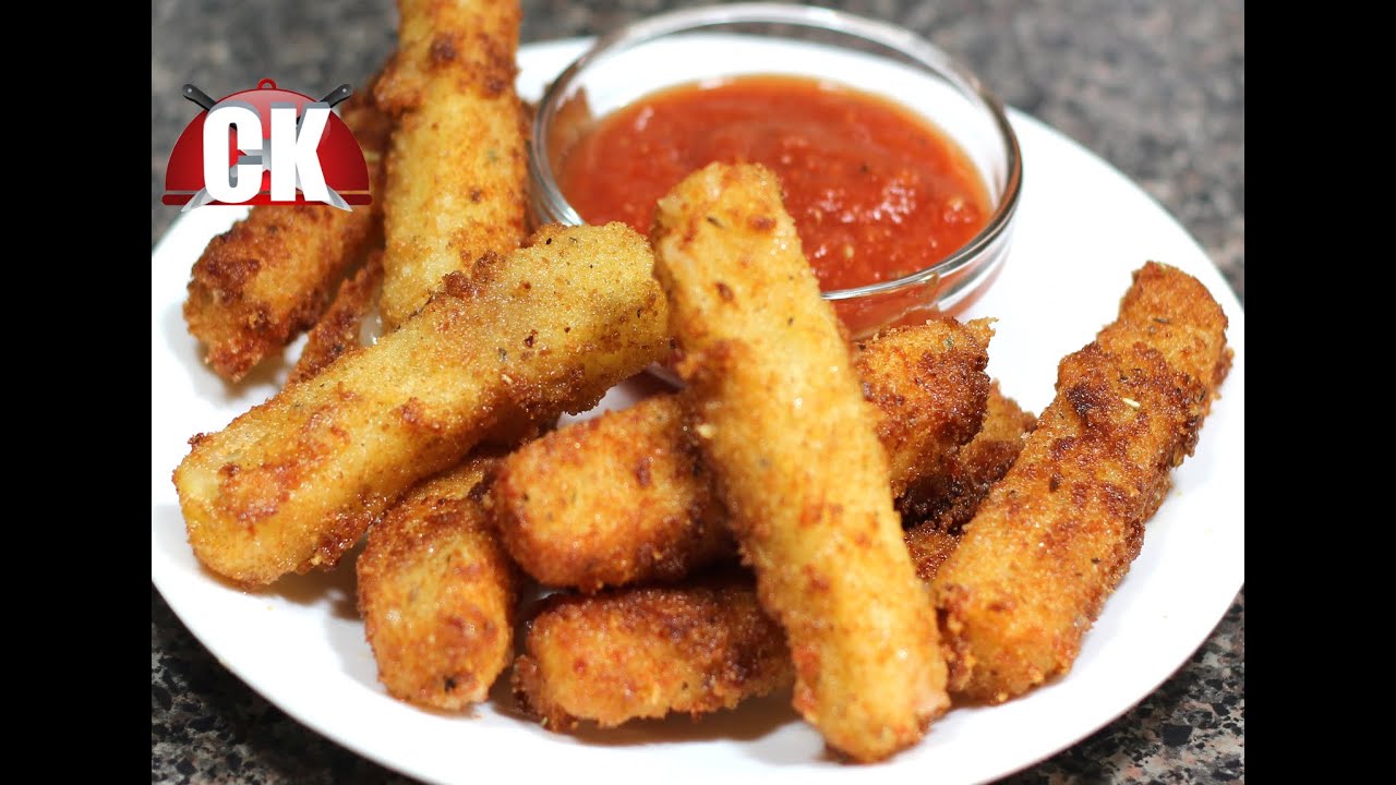 Homemade Mozzarella Sticks - Chef Kendra's Easy Cooking!