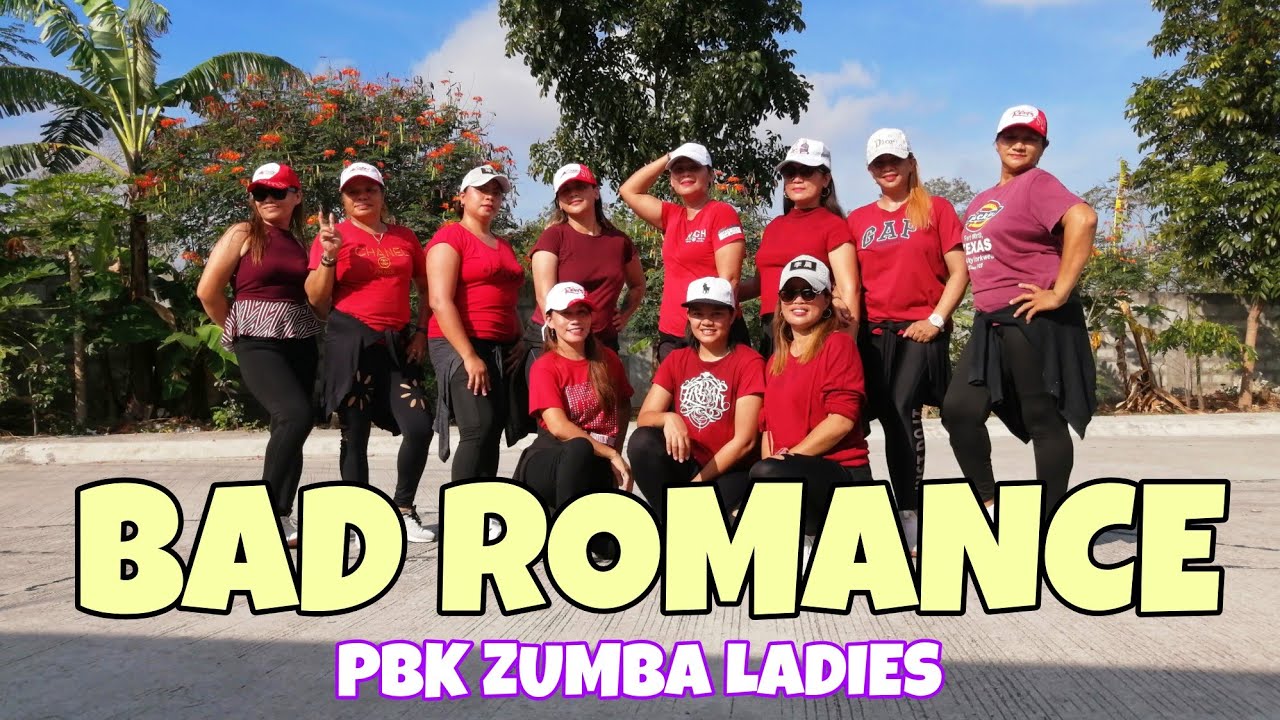 BAD ROMANCE REMIX BY LADY GAGA (simple and easy steps) ZUMBA FITNESS