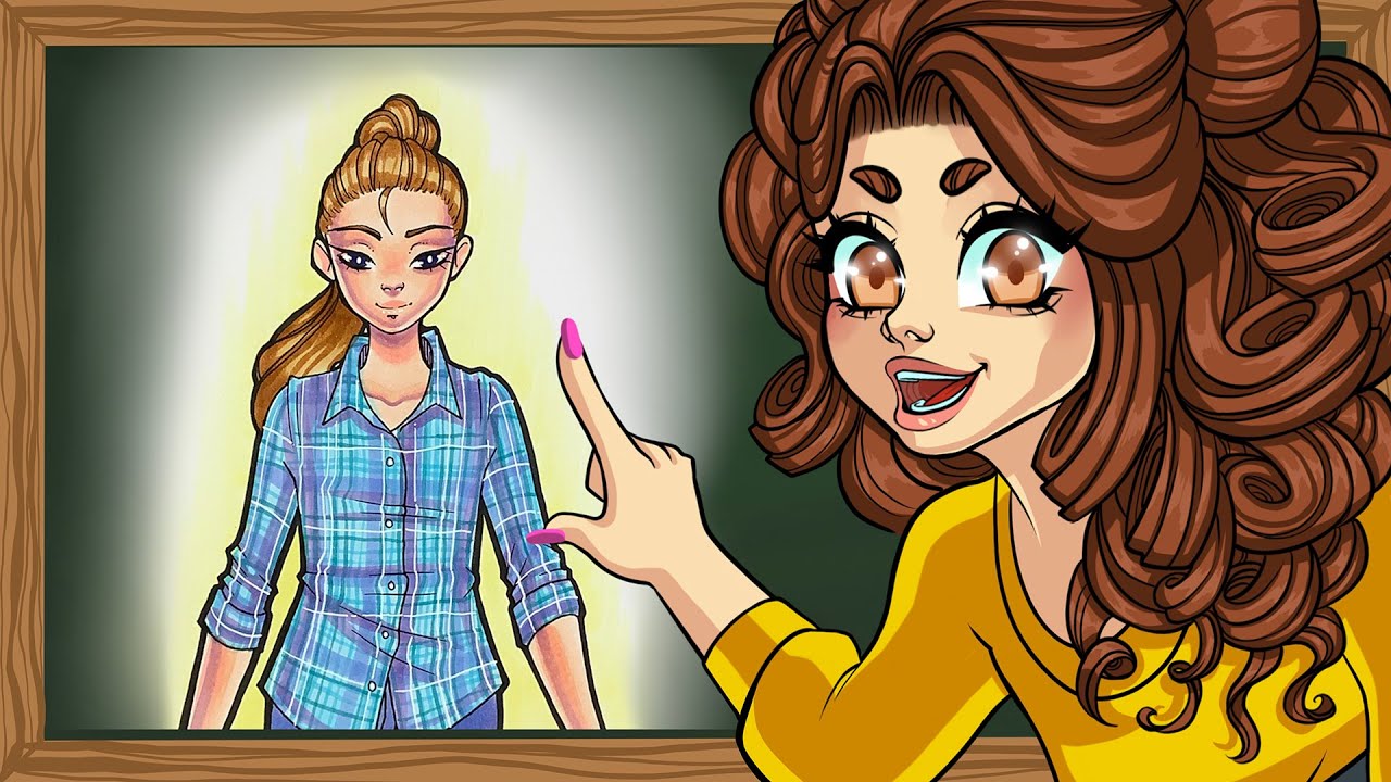 How to Draw a Flannel Button Up Shirt