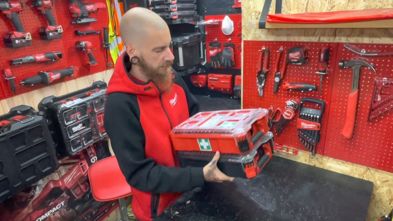 Milwaukee First aid Packout (Førstehjælpskit)