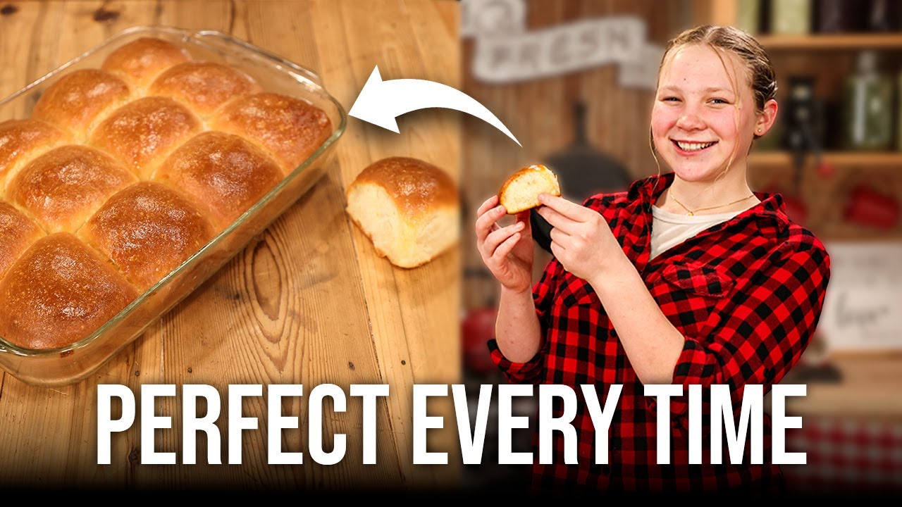 Golden, Fluffy Sourdough Dinner Rolls