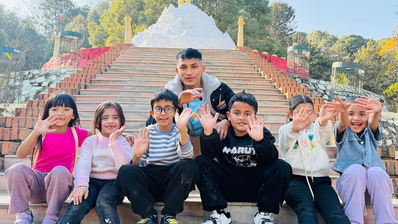Yo place heresi tapai pani stop hunuhunchha 😍🔥😱 Thankot Tribhuvan Park 🌿#viral #subscribe #support 
