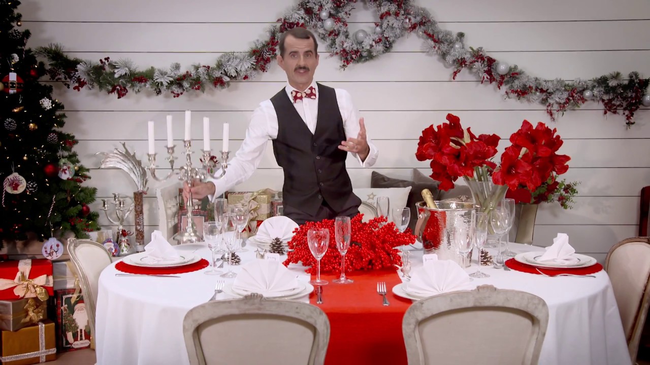 How to decorate your Christmas table