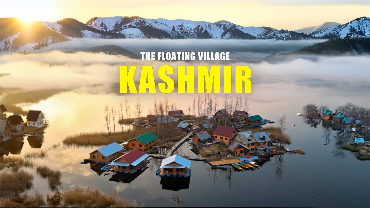The Floating Village of KASHMIR | Dal Lake | Gulmarg | Kashmir villages