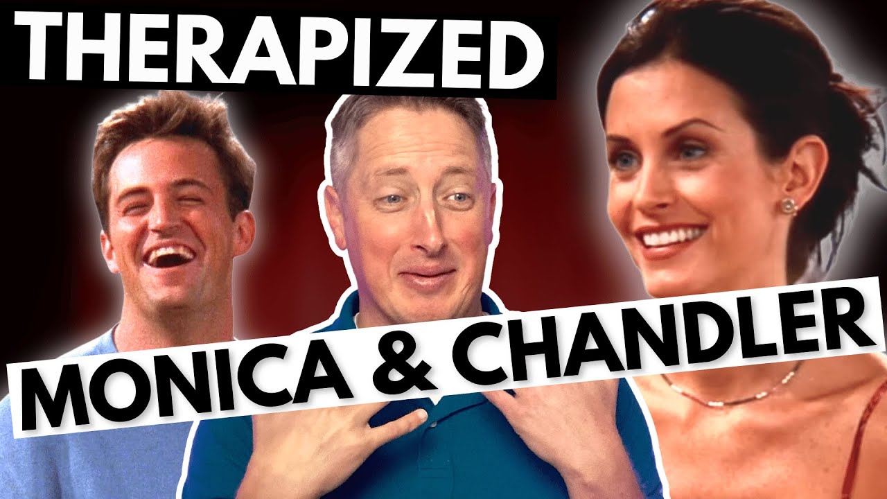 Friends Gets Therapized Chandler and Monica