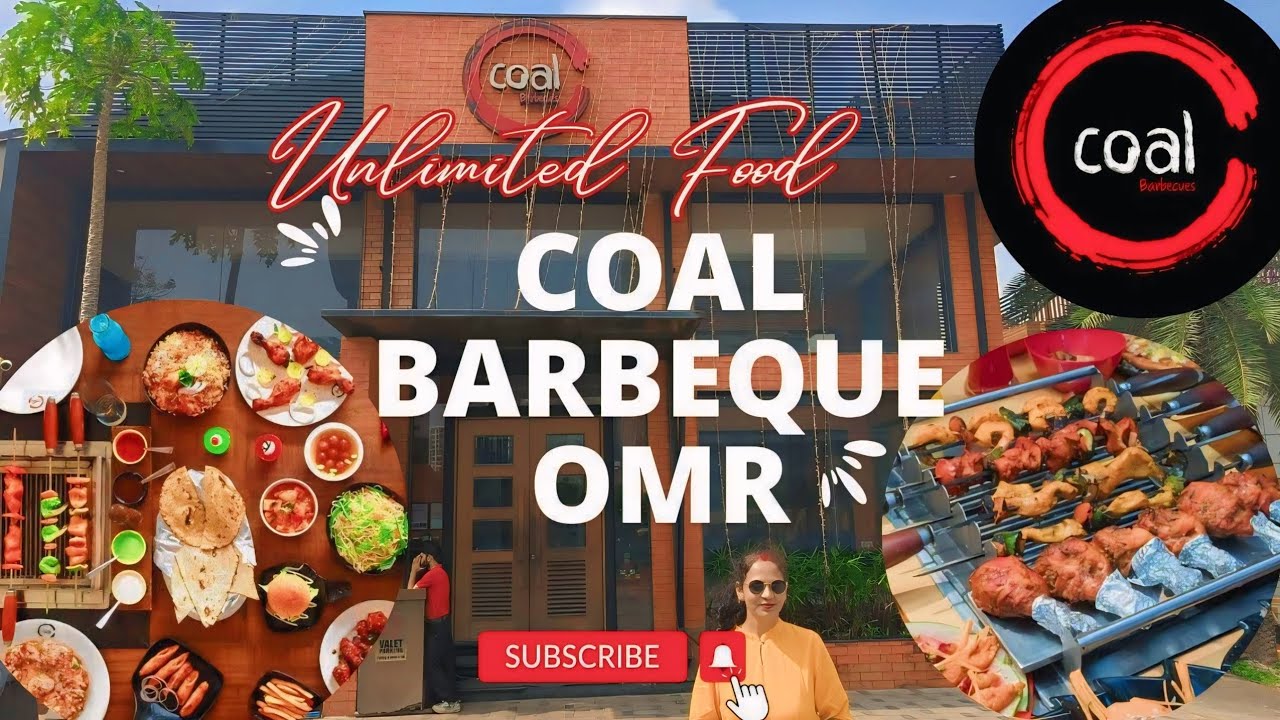 Coal Barbecue OMR | Navalur | Unlimited Buffet | Veg  Non-Veg | Best BBQ Restaurants in Chennai | 4K