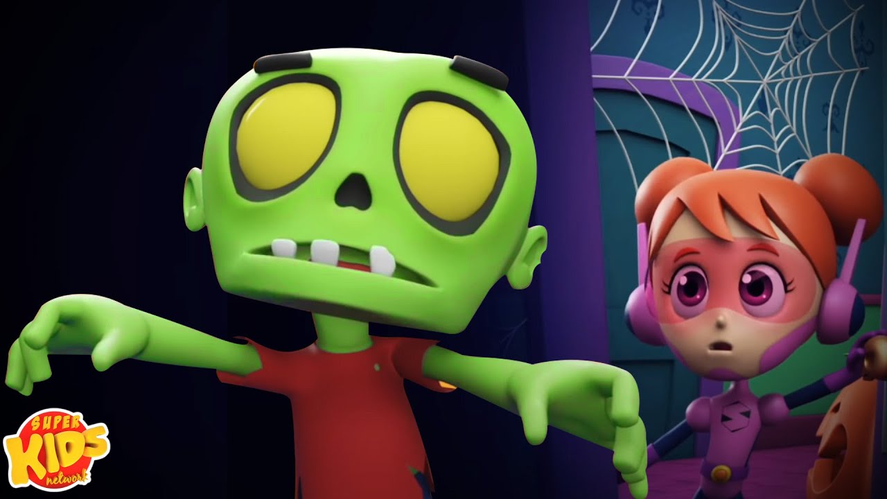 Hello it's Halloween | Spooky Nursery Rhymes and Kids Song | Scary Songs by Super Kids Network