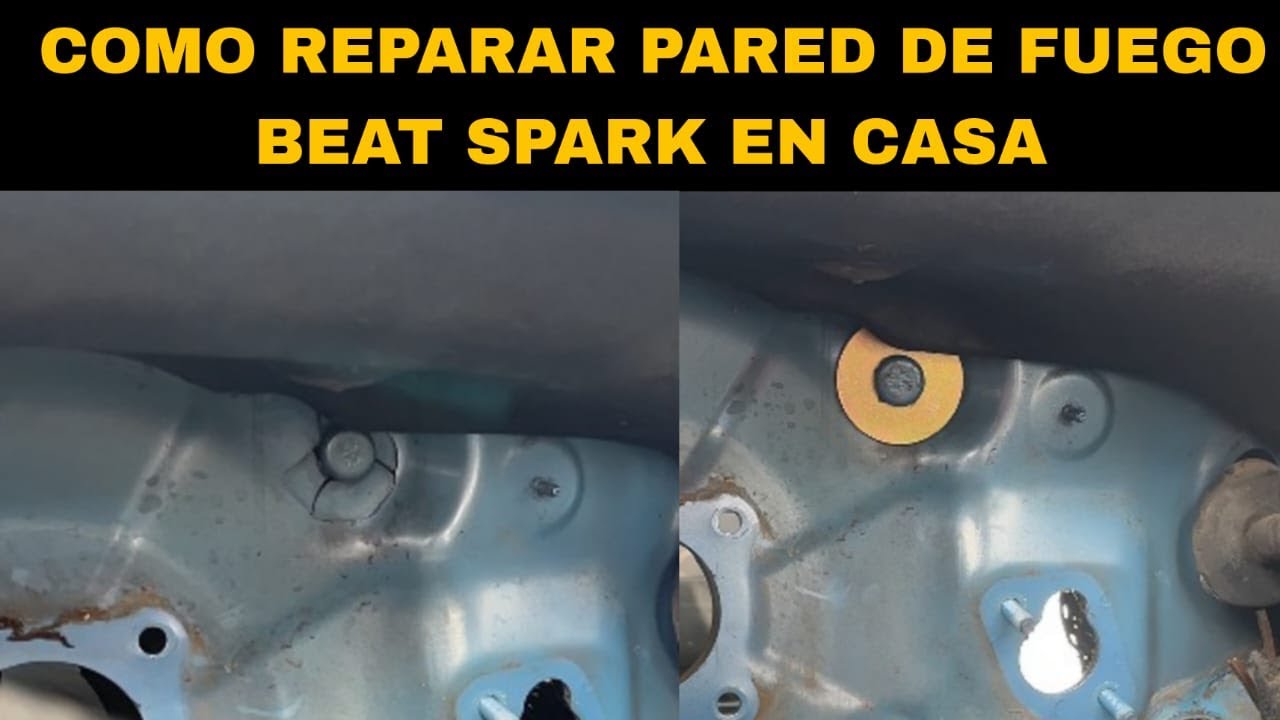 COMO REPARAR PARED DE FUEGO BEAT SPARK EN CASA SUPER FACIL