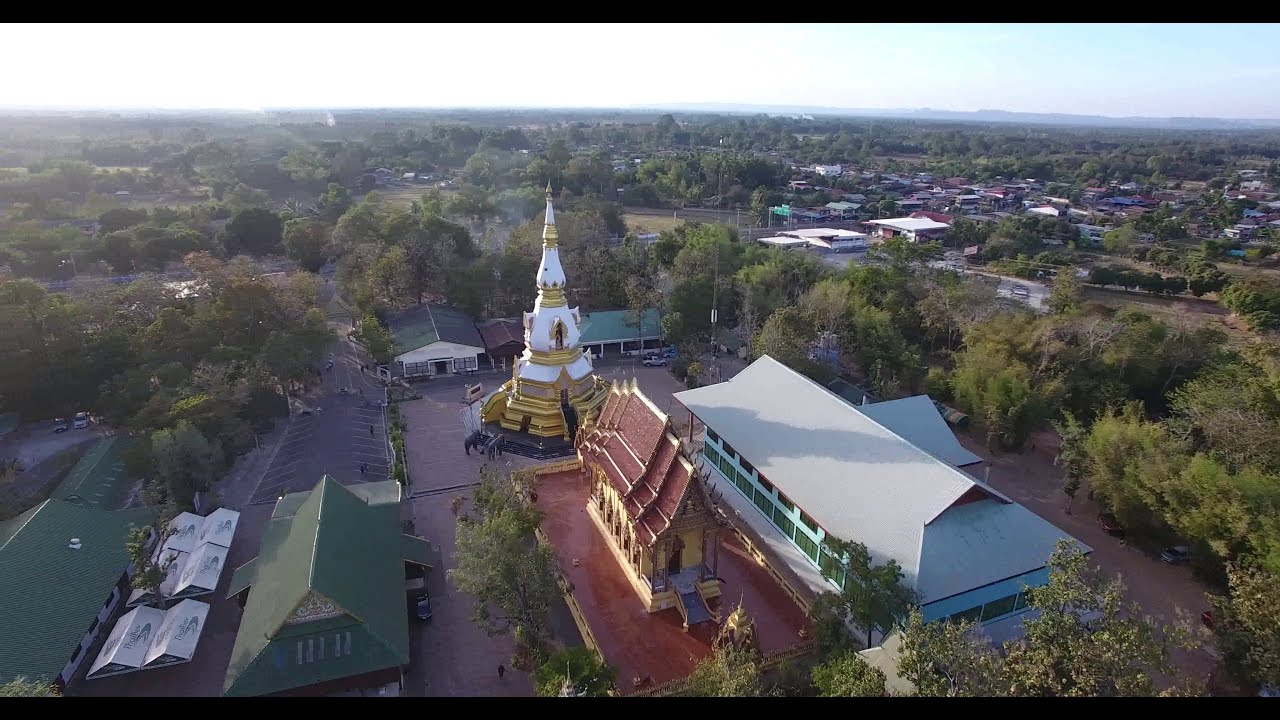 1 มุมสูง วัดป่าสุนทราราม งานหลวงปู่สิงห์ทอง 1 Bird eyes views 09012564
