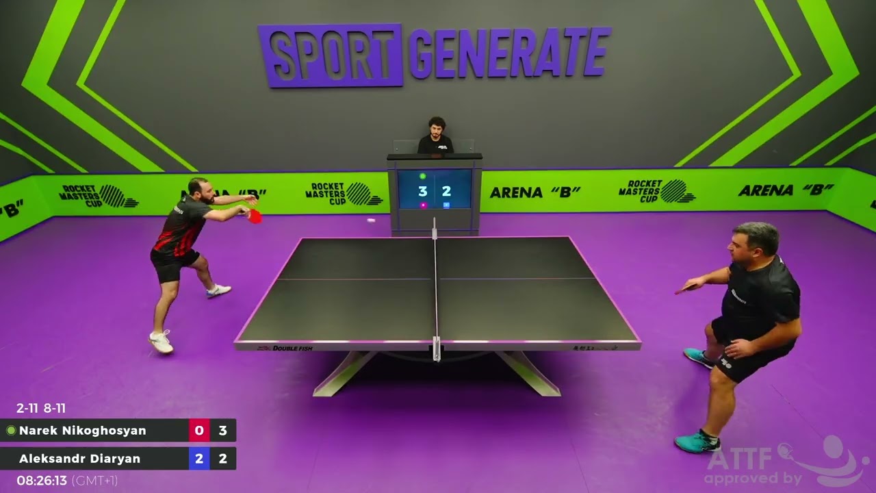 Table Tennis | N.Nikoghosyan - A.Diaryan | 24.02.2026 08:15 (CET) | RMC 35263665
