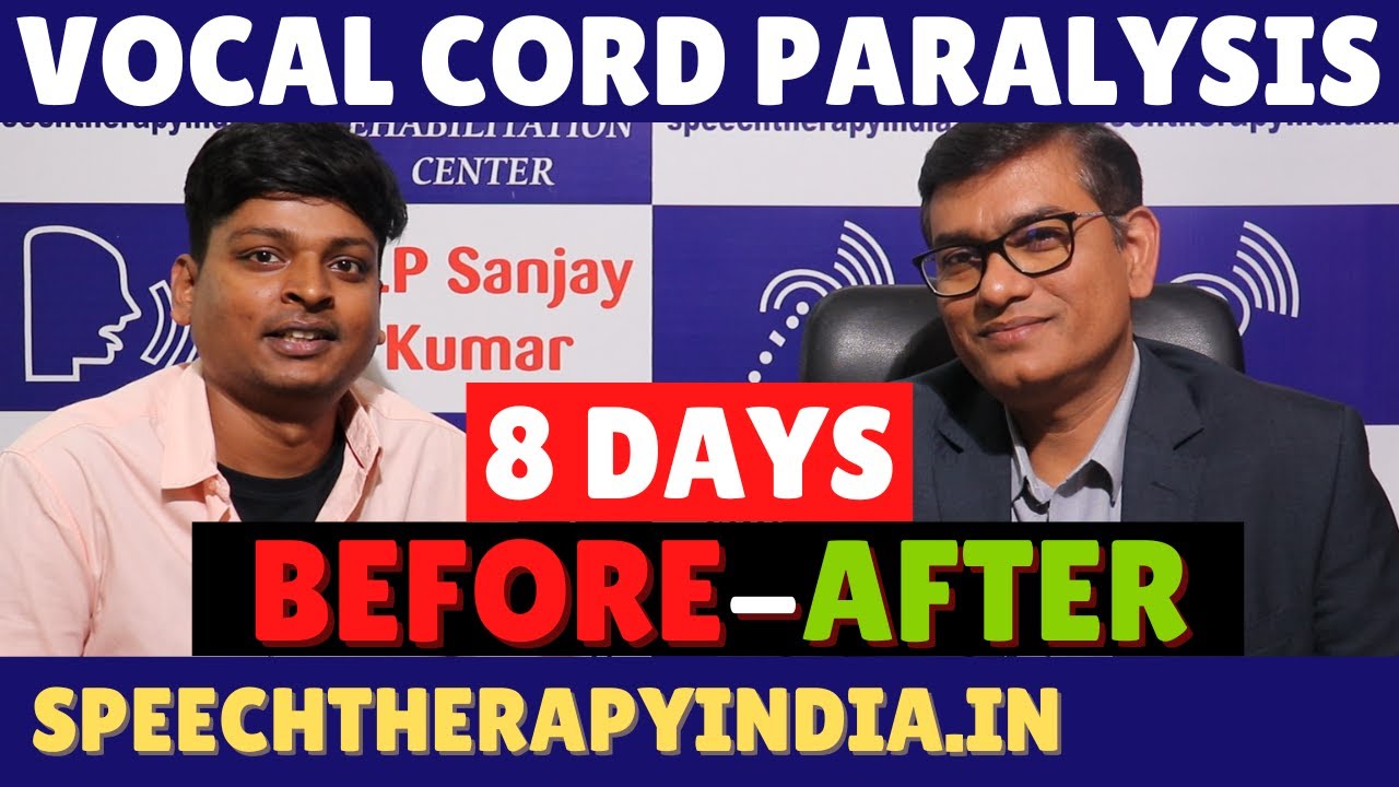 Before-After | Unilateral Vocal Cord Paralysis, Phonatory Gap | 8 Days Voice Therapy | AIIMS Alumnus