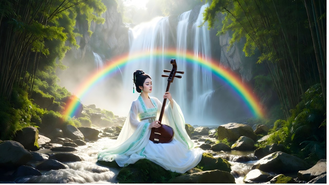 Relaxing With Chinese Bamboo Flute, Guzheng, Erhu | Instrumental Music Collection