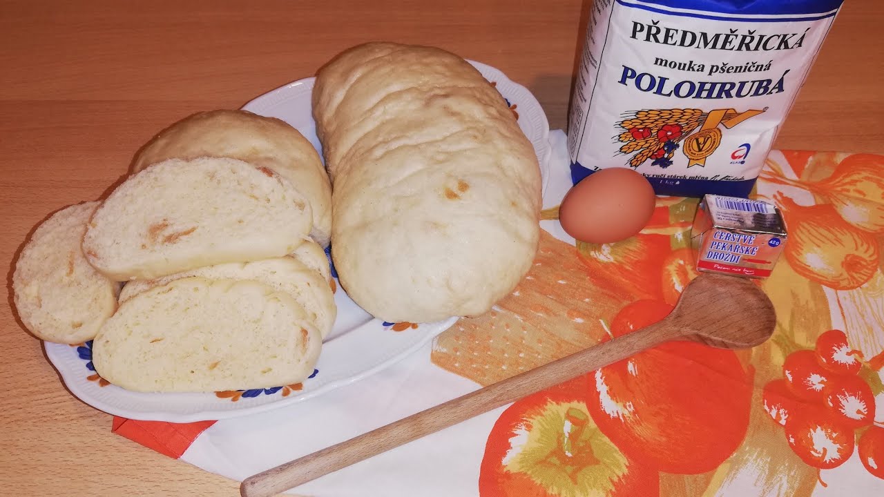 Houskový knedlík - postup