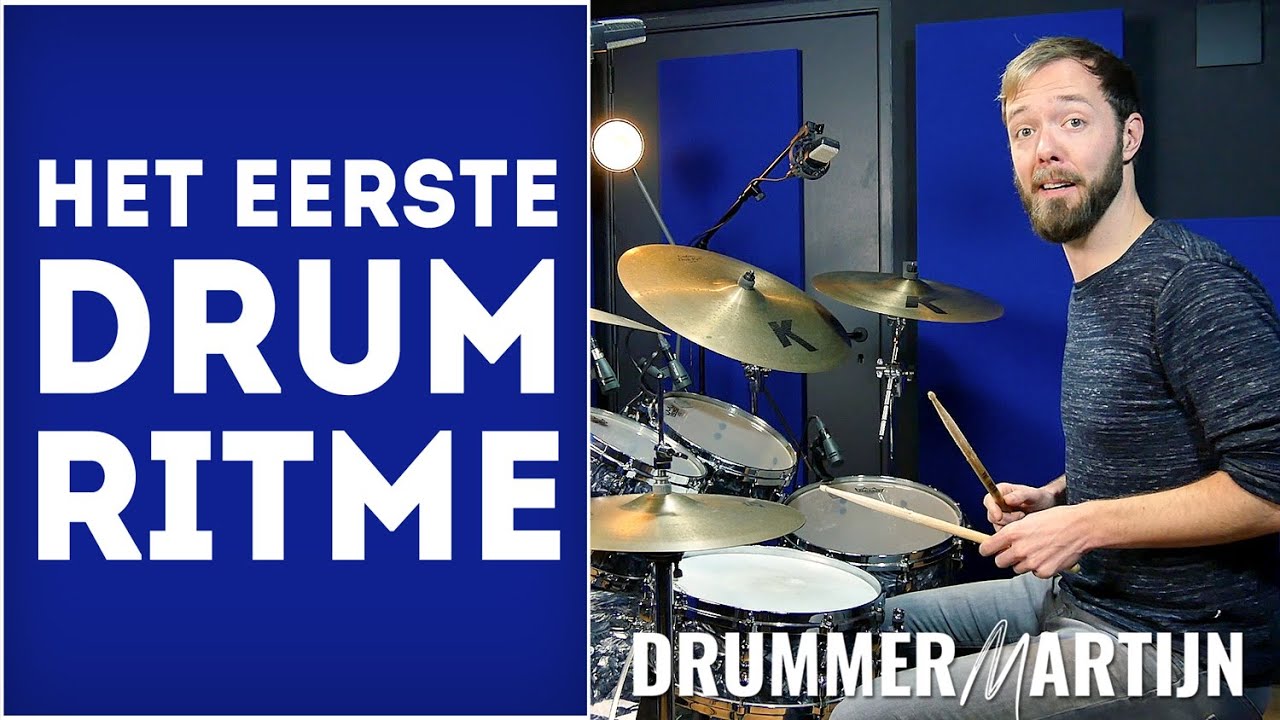 Leer Je Eerste Drum Ritme Spelen! // Drumles voor Beginners van DrummerMartijn