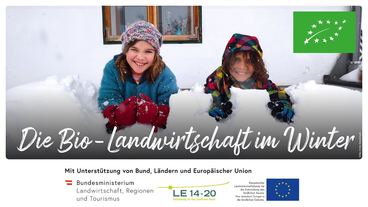 Bio-Landwirtschaft im Winter