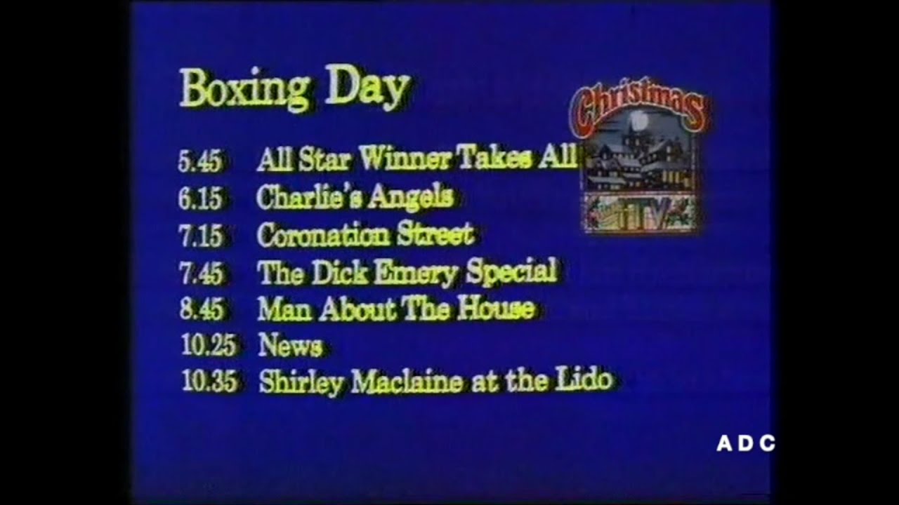 ATV ITV Boxing Day trailer & adverts 25th December 1979 4 of 4