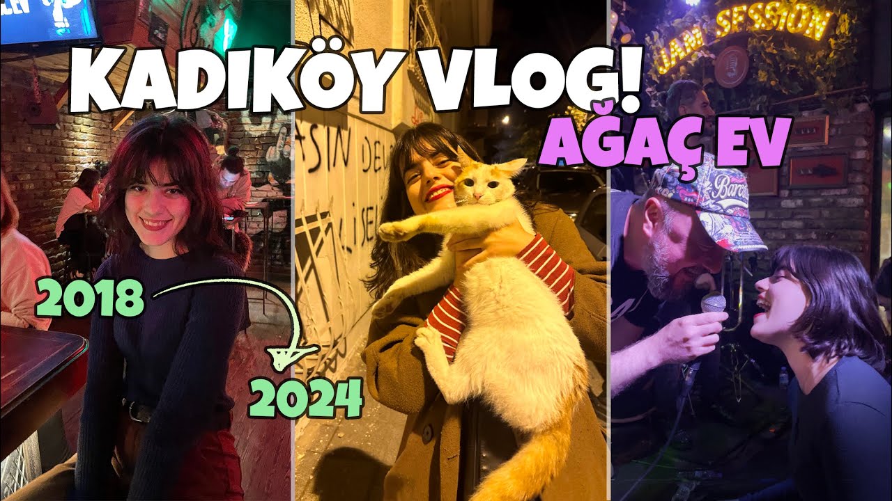 Kadıköy Vlog l Ağaç Ev Blues Bar, En Sevdiğim Mekanlar