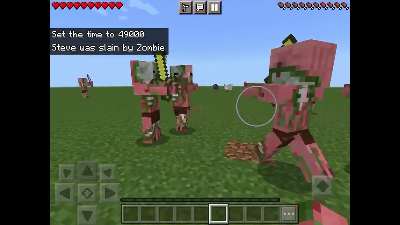 zombie pigman attack