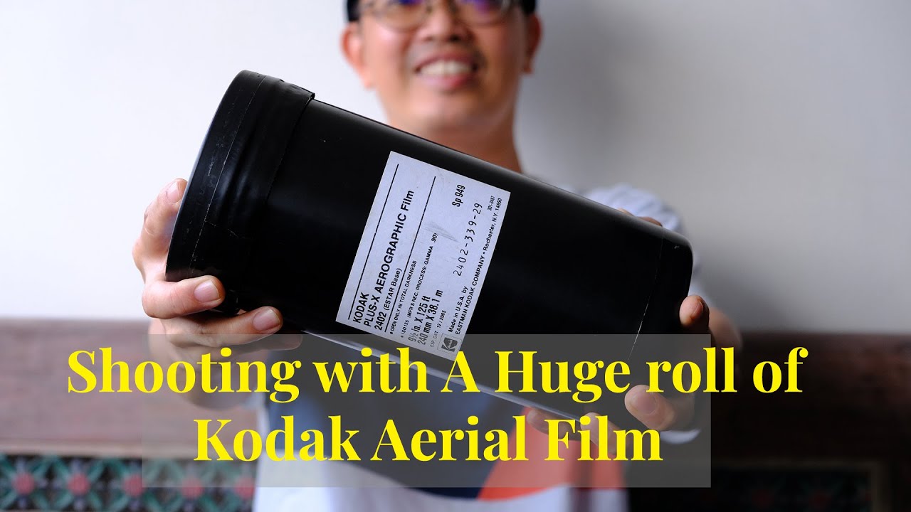 How I Shoot a Huge Roll of Kodak Aerial Film (Aerographic)