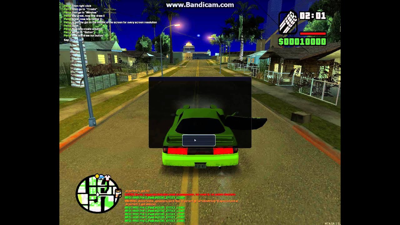 MTA San Andreas GUI Editor